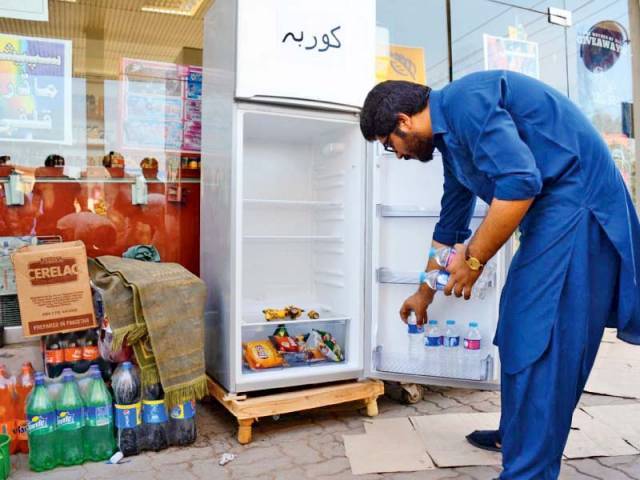 Pakistan fridge of kindness 